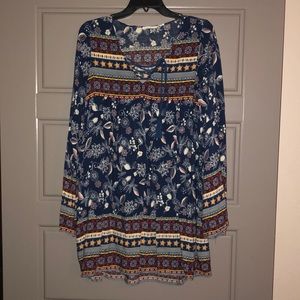 Blu Pepper navy dress